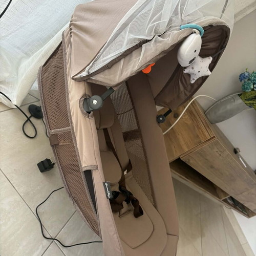 Electric Baby Swing Siena like new with canopy and insect net
