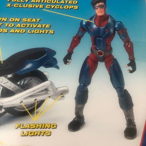 Cyclops X-Men Electronic XMC X-Treme Mutant Cycle figure boxset new