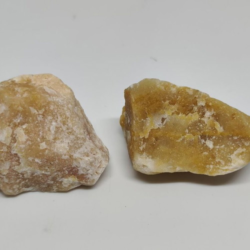 Natural Raw Yellow Quartz Collectible Sample