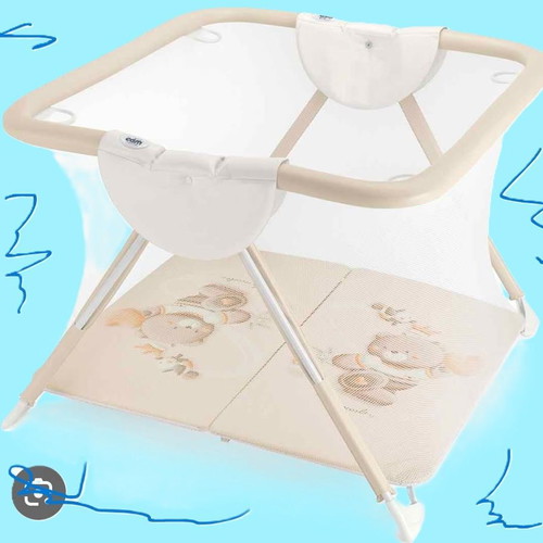 Cam America B155 Baby Playpen New, Blue