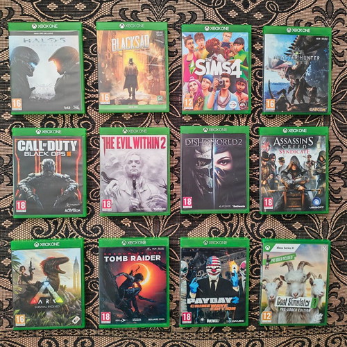 Xbox One action games bundle, used