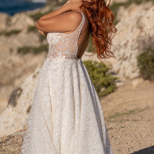 Wedding dress like new, size M 38, white