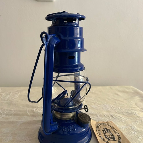 Meva 863 storm lantern like new, made in Czech Republic