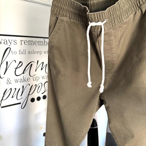 H&M men's khaki jogger pants size L like new