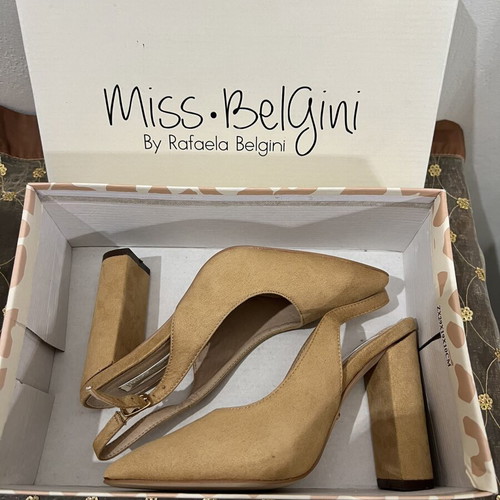 Beige pumps size 36, 11cm heel