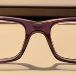 Dolce & Gabbana eyeglasses used, blue acetate unisex