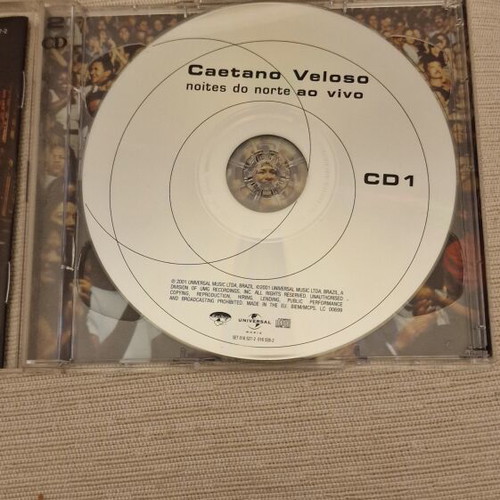 Caetano Veloso Noites do Norte Ao Vivo 2CD like new