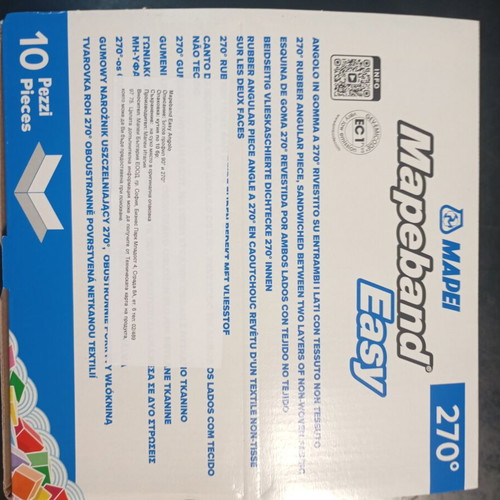 Mapei Mapeband Easy 270 Degree External Corner New, 10 Pieces per Box