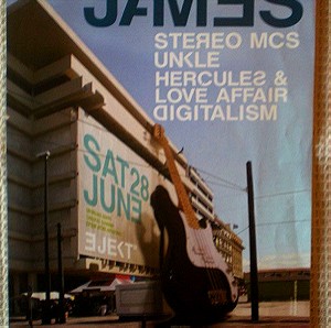 EJECT FESTIVAL 2008 Promotional Flyer (James, Uncle, Digitalism και άλλοι)