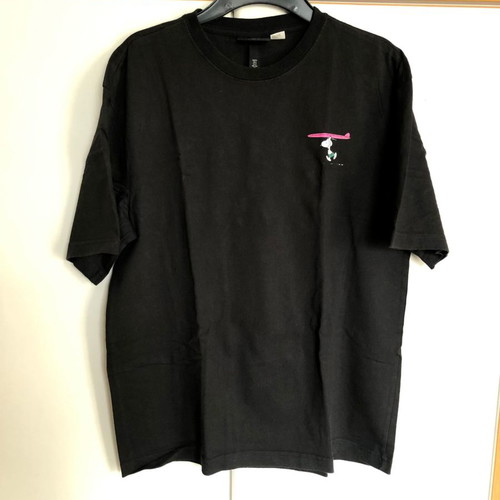 Peanuts x H&M T-shirt μεταχειρισμένο, μέγεθος S, μαύρο, σε άριστη κατάσταση