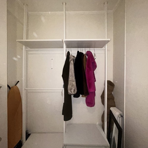 Ikea Elvarli modular open storage wardrobe like new