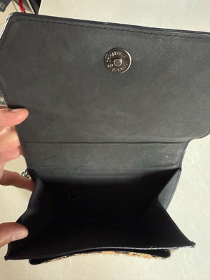 Veta shoulder bag used, gray and brown
