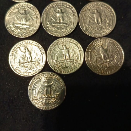 American coins like new, pack of 34 pieces