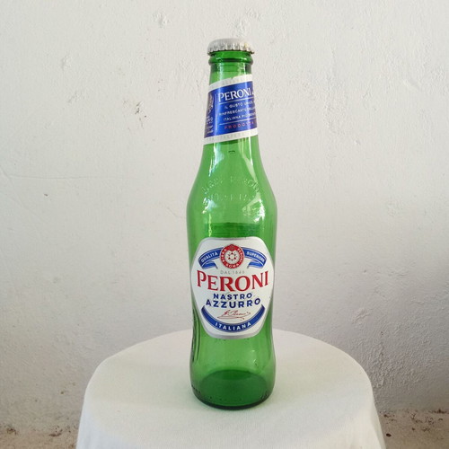 Nastro Azzurro Peroni Italy collectible beer bottle