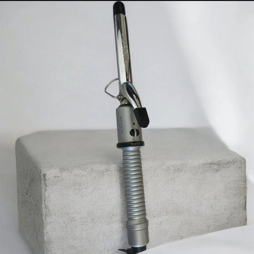 Revlon curling iron used with natural wear, versatile curls
