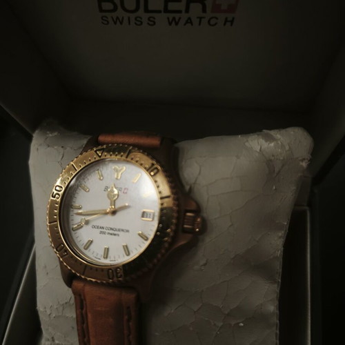 Buler Ocean Conqueror Diver Watch Ref. 38021, Sapphire, 200m, NOS