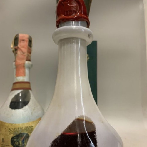 Brandy Conde de Osborne designed by Salvador Dalí set like new, vintage 1970s