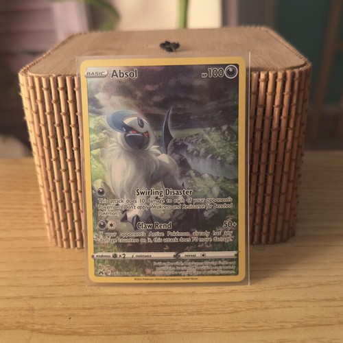 Absol Pokemon card in excellent condition