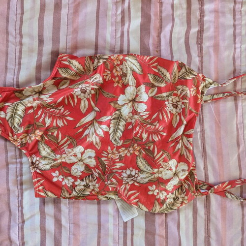 Funky Buddha one-piece swimsuit like new, colorful, size S