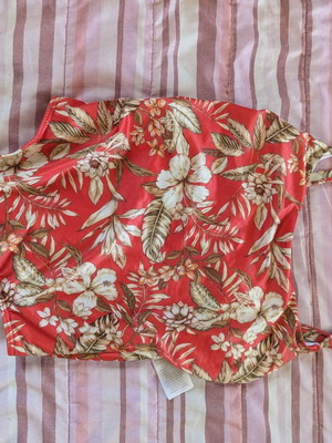 Funky Buddha one-piece swimsuit like new, colorful, size S