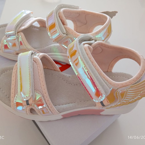 Girls' sandals size 30 new pink