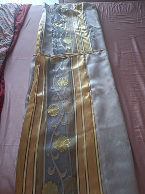 Curtain, height 241 cm, width 320 cm, like new