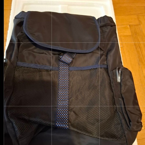 Backpack like new, black and blue