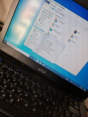 Dell Latitude E6410 laptop used with 240GB SSD and new battery