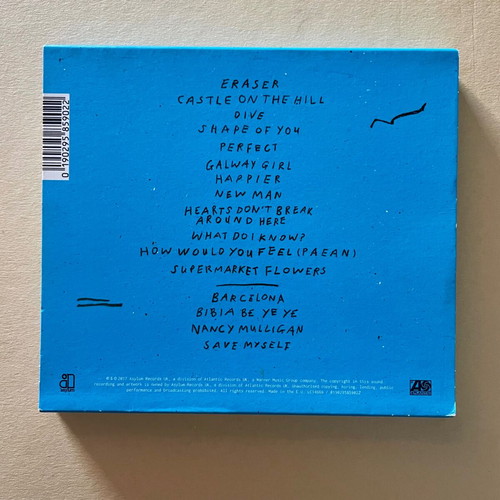 Ed Sheeran Divide Deluxe CD like new