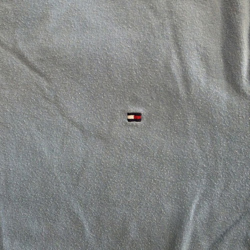 Tommy Hilfiger shirt used, size M, age 8, blue