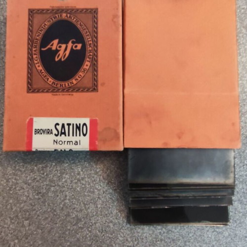 Agfa Brovira Satino photographic paper like new, vintage 1950