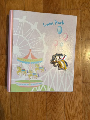 Children's photo album like new, pink, 30 pages, 20x25 cm