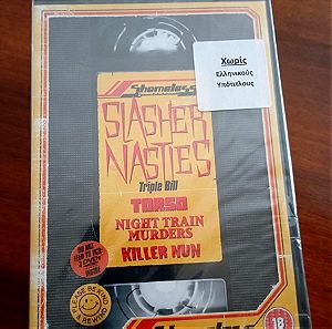 Slasher nasties 3dvd
