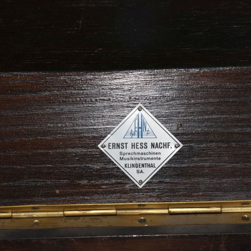 Antique gramophone used, rare, about 100 years old