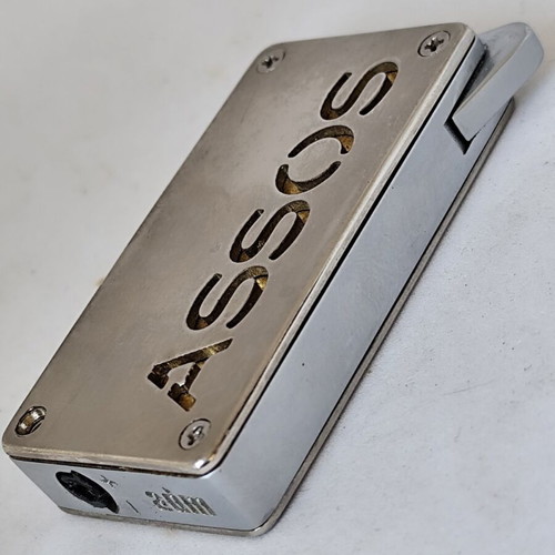 Vintage Assos International metal lighter like new, collectible