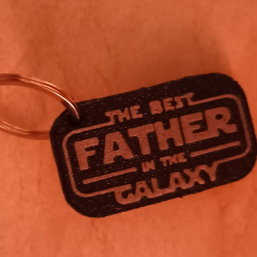 Star Wars keychain The Best Father in the Galaxy