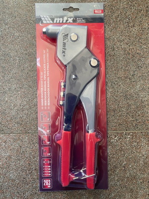 Hand riveter 263mm adjustable from 0 to 270 degrees, new