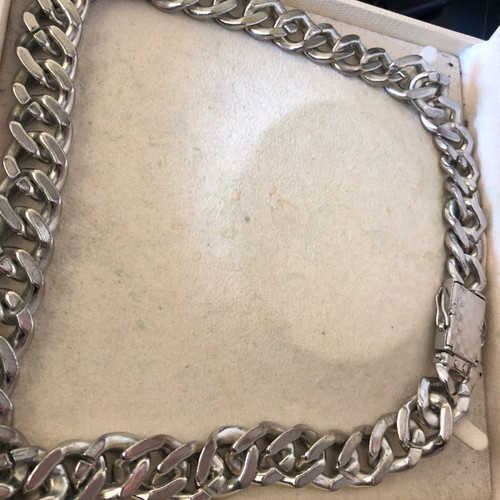Iced Out Necklace Used