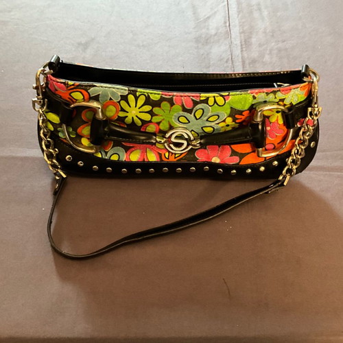 Shoulder bags used, set of 2 with metal details