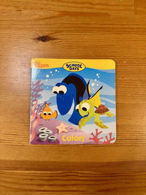 Colors children's book used, English