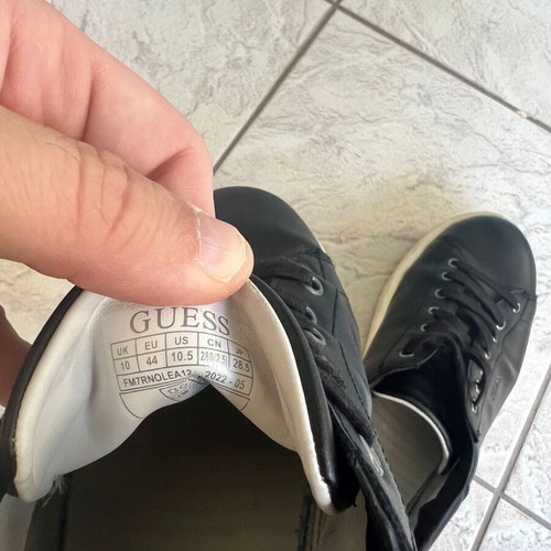 Guess casual shoes used, size 44, black and white
