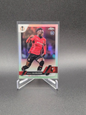 Chrome UEFA Club Competitions Refractor Arnaud Kalimuendo Rookie RC μεταχειρισμένο