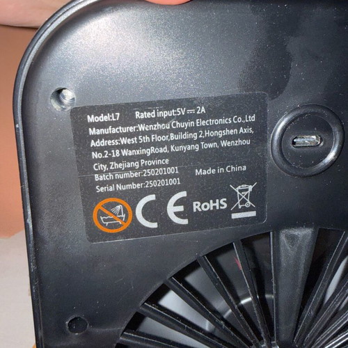 Mini air cooler σαν καινούργιο με LED φωτισμό και USB λειτουργία