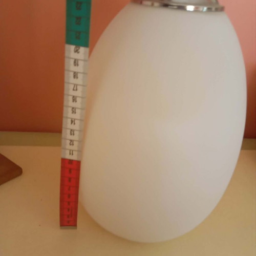 New Light glass ceiling light like new, adjustable height, E27