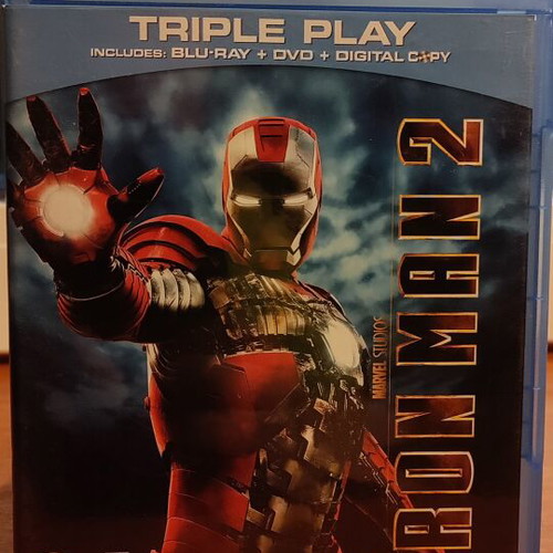 Iron Man 2 Blu-Ray used with English subtitles