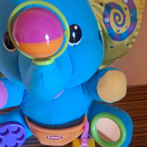 Playskool soft activity elephant toy used