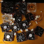 Computer fans used, functional