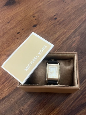Michael Kors MK-2188 women's watch like new, brown leather strap