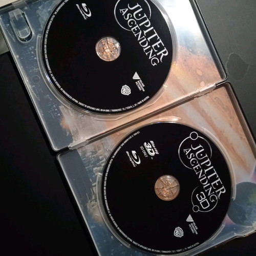 Jupiter Ascending Blu-ray 3D steelbook new with Greek subtitles