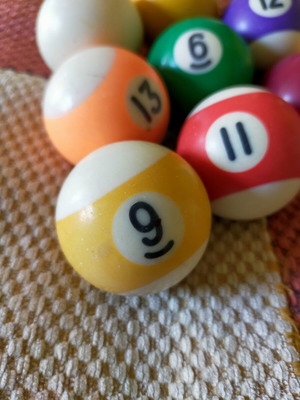 Mini ball collection used